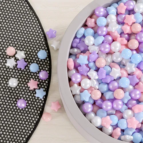 Miniatura 14 de GOGOSO Bolas para corral de bolas para niños pequeños sin ftalatos, sin BPA, no tóxicas, a prueba de aplastamiento, de plástico suave, bolas