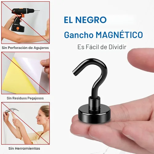 Miniatura 4 de LOVIMAG Ganchos magnéticos, paquete de 12 ganchos magnéticos de 30 libras + gancho magnético 2026 Cruise Cabin Ship Essentials Heavy Duty Strong