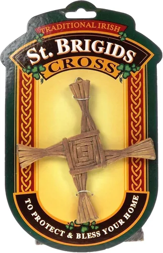 JC Walsh and Sons Placas de pared de resina con cruz de St Brigids Cruz irlandesa, decoración para el hogar, cocina, recuerdos de Irlanda, regalo de