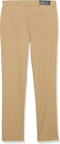 Miniatura 4 de Nautica Boys' Classic Fit Stretch Twill Pant, 5-Pocket Style, Zipper Fly & Button Closure