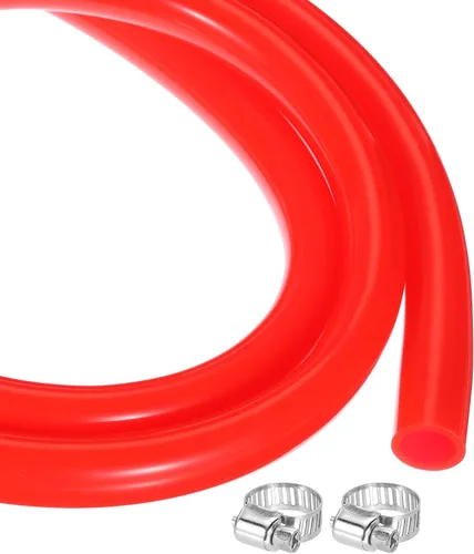 Miniatura 19 de MECCANIXITY 1 m de tubo de silicona transparente de goma de 1/4" ID 5/16" OD tubo de plástico manguera de aire flexible para elaboración de cerveza