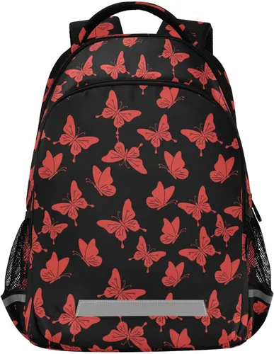 Miniatura 20 de MNSRUU Mochila escolar con correa para el pecho, mochila para laptop Galaxy Planets, mochila de senderismo de viaje para niños y niñas, Animal 031