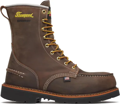 Miniatura 2 de Thorogood - Bota de seguridad impermeable con puntera de mocasín, suela MAXWear90, serie 1957, para hombre, 8.0 pulgadas