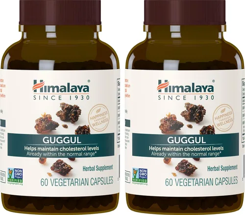Miniatura 7 de Himalaya Guggul - Soporte hepático a base de hierbas para desintoxicación hepática, colesterol, soporte HDL y LDL, vegano, sin OMG, sin gluten, 720