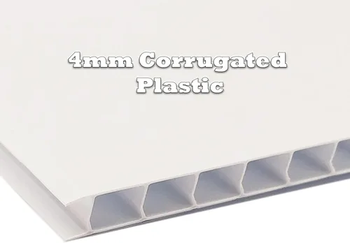 Miniatura 3 de Tablero de Plástico Corrugado 12x18 2 Pack Negro, Tablero de Cartel Grande. Láminas de Cartón Corrugado de Plástico Coroplast 12x18 para Carteles.