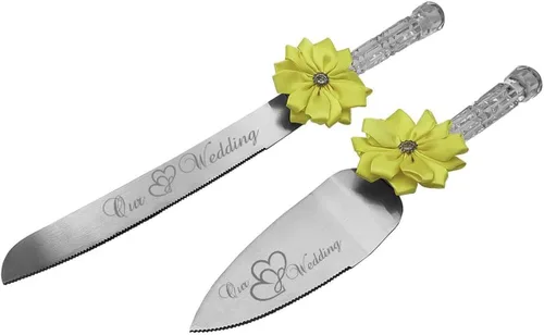 Miniatura 7 de GIFTS INFINITY Nuestros corazones entrelazados de boda, lazo de mango de plástico de cristal transparente, bonito regalo y gran artículo de Beige