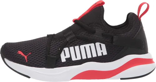 Miniatura 8 de PUMA Softride Rift - Tenis unisex para niños, NegroRojo