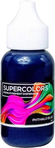 Miniatura 4 de Superclear Super Colors Pigmento de resina epoxi ultra blanco, 1 oz, tinte líquido altamente concentrado para epoxi, arte de resina y fundición