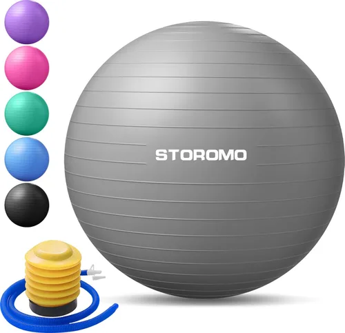 Miniatura 11 de Pelota de ejercicio de embarazo antiestallido, pelota de estabilidad de alta capacidad de peso para yoga, pilates y apoyo laboral, pelota de fitness