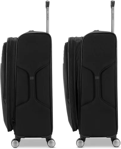 Miniatura 66 de Samsonite - Equipaje ligero y suave de la colección Ascella 3.0, con ruedas giratorias, Negro