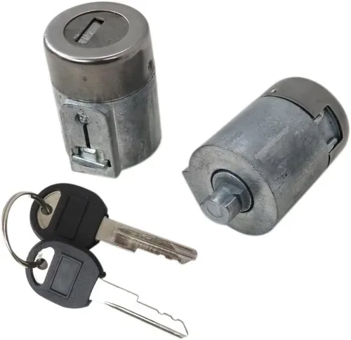Nuevo par de cilindros de cerradura de puerta con llaves para Chevy Tahoe 2000 Kit de cerradura de puerta lateral del conductor y del pasajero