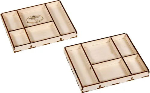 Miniatura 8 de The Broken Token Organizador de juegos - Aeon's End: Legacy - Organizador de juegos compatible, caja de almacenamiento de madera para juegos de mesa