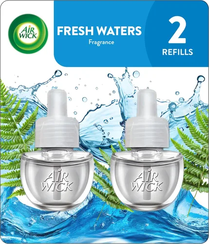 Miniatura 14 de Air Wick Plug-In - Recambios de aceite perfumado, 10 unidades, vainilla y papaya rosa, ambientador, aceites esenciales, ecológicos