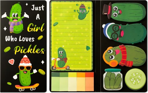 Miniatura 70 de B1ykin Lindo Conjunto de Notas Adhesivas - Bloc de Notas Autoadhesivas con Forma de Videojuego de Subir de Nivel, 550 Hojas de Páginas de Memo