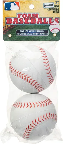 Miniatura 8 de Franklin Sports MLB - Bolas de espuma de repuesto, paquete de 2 unidades No. 14941
