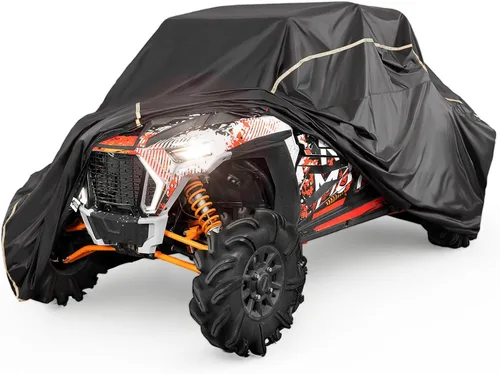 KEMIMOTO Funda UTV de 4 plazas compatible con Polaris RZR XP 4 1000, Polaris Ranger Crew 570, Kawasaki Mule Pro, Gator XUV S4, Zforce 950 Sport 4,