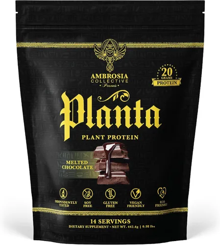 Ambrosia Planta - Proteína Premium a Base de Plantas | Vegana y Apta para Keto | Sabores Gourmet sin Hinchazón o Malestar Estomacal | Sin Azúcar