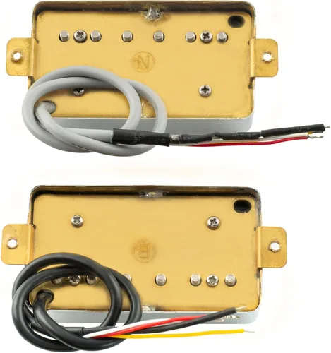 Miniatura 4 de Wilkinson Vintage Tone Alnico - Juego de 5 pastillas Humbucker para guitarra eléctrica estilo Les Paul, cromada Juego de cromo