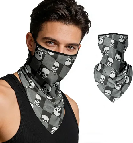 Miniatura 7 de Protector solar para colgar en las orejas, protección UV, transpirable, bufanda elástica antideslizante para hombres y mujeres