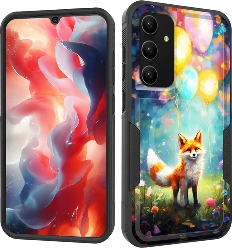 Miniatura 175 de Funda magnética para Galaxy A16 5G, [compatible con MagSafe] [protección contra caídas de grado militar] Funda resistente a prueba de golpes