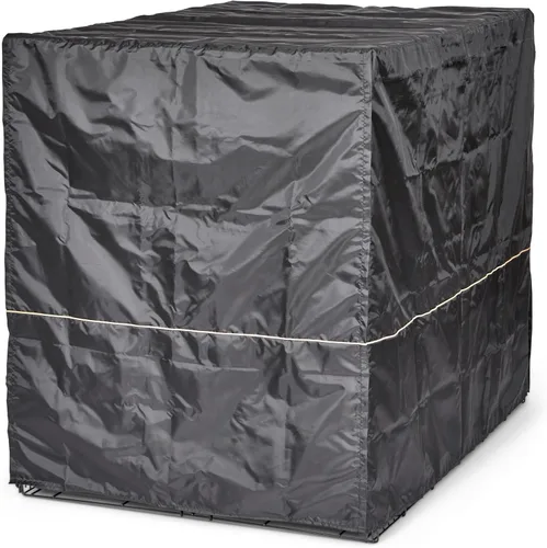 Miniatura 2 de MidWest Homes for Pets - Funda XXL para jaula de perro, cubierta de perrera de poliéster negro para privacidad, apta para la mayoría de jaulas