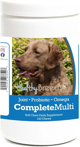 Miniatura 27 de Healthy Breeds Boxer todo en uno multivitamínico suave masticable 120