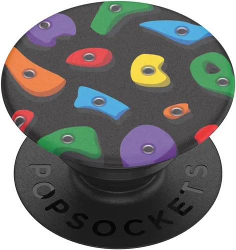 Miniatura 9 de PopSockets Agarre adhesivo para teléfono, soporte, soporte para teléfono, esmalte - patchwork dorado