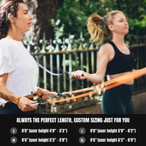 Miniatura 5 de Juego de cuerdas de saltar con peso de nivel 1 (1/4 libras, 1/2 libras) para fitness, ejercicio y boxeo, cuerdas de velocidad para saltadores