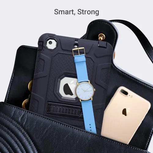 Miniatura 5 de ULAK Funda para iPad mini 1 2 3, Funda protectora de tres capas resistente a prueba de golpes con soporte para iPad mini 2, 1ª 2ª 3ª