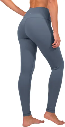 Miniatura 2 de 90 Degree by Reflex Leggings con función de control de abdomen, de cintura alta y confeccionados con tejido Power Flex