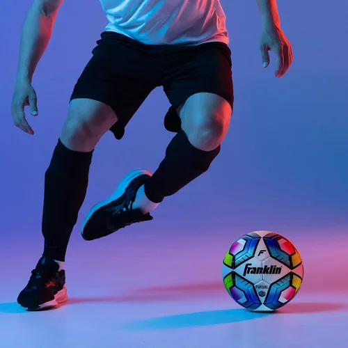 Miniatura 10 de Franklin Sports Balón de fútbol sala - Balón de fútbol sala de tamaño oficial - Interior y exterior - Talla 3 Junior y talla 4