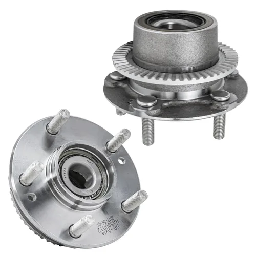 Miniatura 51 de Detroit Axle - 2.2L Bujes de rodamiento de rueda delanteros de 2 piezas para Honda Accord 90-97, 97 Acura CL, 2 rodamientos de ruedas y conjunto