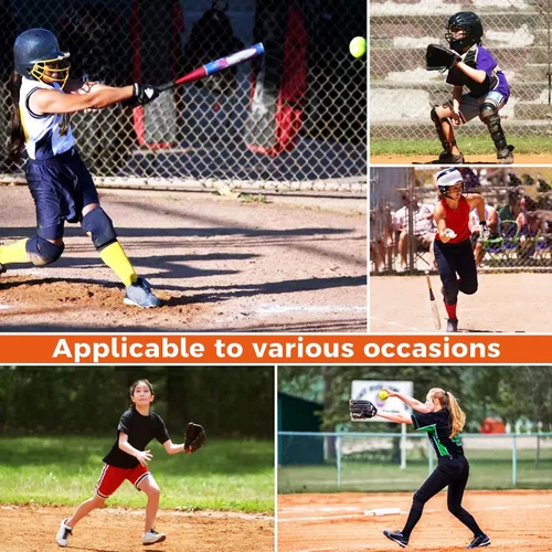 Miniatura 2 de COOLOMG Youth Girls Softball Sliding Shorts Padded Compression Slider Shorts for Baseball Football Lacrosse Cricket
