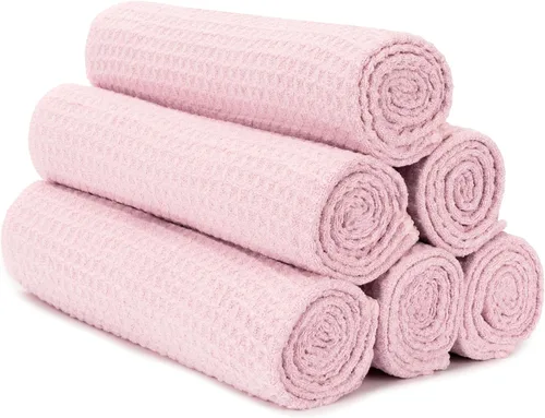 Miniatura 9 de S&T INC. Toallas de microfibra para gimnasio, toalla de yoga para el hogar y bolsa de gimnasio, 16 x 27 pulgadas, paquete de 6