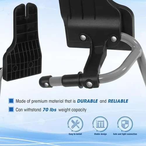 Miniatura 2 de Adaptador de cochecito para correr individual para asientos de automóvil Graco, adaptador de asiento de automóvil Baby Trend para la mayoría