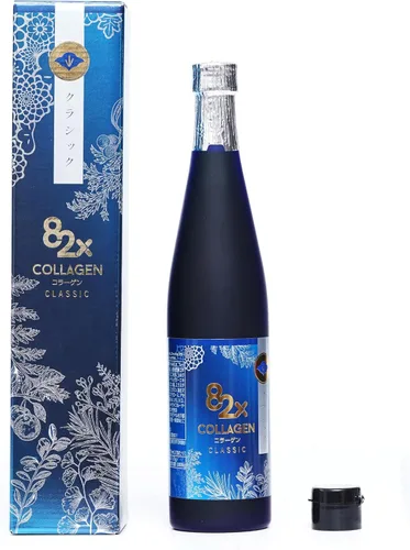 Miniatura 2 de 82X Classic Collagen - Péptidos de colágeno de atún de pescado marino, bebida líquida para piel, cabello y uñas de Japón con 82 plantas fermentadas