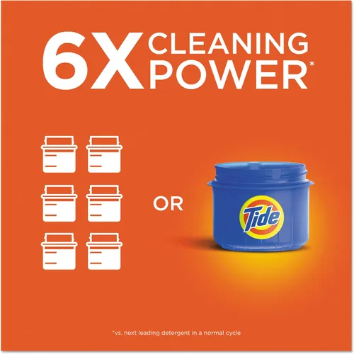 Miniatura 2 de Tide 13875CT Detergente líquido para ropa, original, botella de 25 onzas (caja de 6)