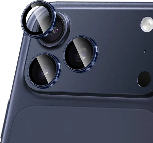 Miniatura 25 de Compatible con iPhone 13 Pro para iPhone 13 Pro Max, protector de lente de cámara antiarañazos, vidrio templado 9H, protector de cámara de metal a