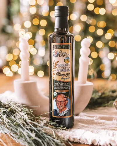 Miniatura 14 de Papa Dave's Aceite de oliva virgen extra orgánico certificado por USDA, contiene polifenol primero prensado en frío, aceite de oliva rico