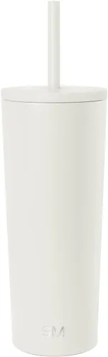 Miniatura 89 de Simple Modern- Vaso con aislamiento, c/tapa y pajilla Taza de viaje Botella de agua de ac. inox. reutilizable Unisex Colecc. Classic 24 oz