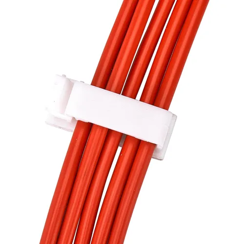 Miniatura 8 de 50 clips autoadhesivos para organizar cables, organizadores de cables, soportes para cables para PC, laptop, cable Ethernet, escritorio, oficina