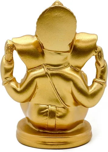 Miniatura 9 de alikiki Estatuas hindúes de Dios Señor Ganesha – 5 pulgadas de alto, india, Dios Ganesha, ídolo para el hogar, decoración de mandir Pooja, figura