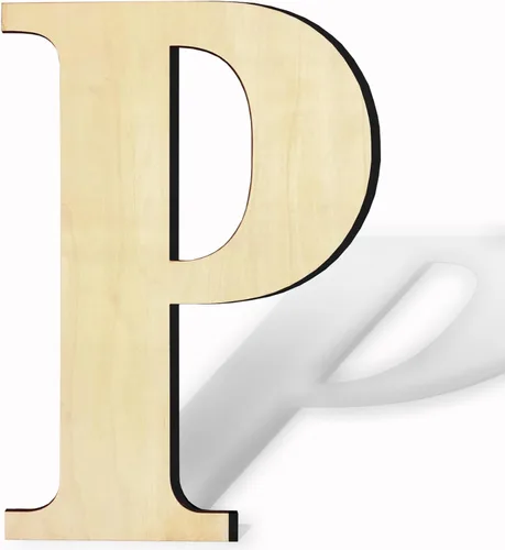 Miniatura 19 de Números de madera sin acabar - 3 grande de 15 pulgadas, en blanco y grande para manualidades de bricolaje, decoraciones de bodas y fiestas de Número