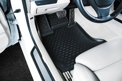 Miniatura 2 de Se adapta a Subaru Crosstrek 2018-2023 / Subaru Impreza 2017-2023 Juego de alfombrillas delanteras y de segunda fila de asientos para todo