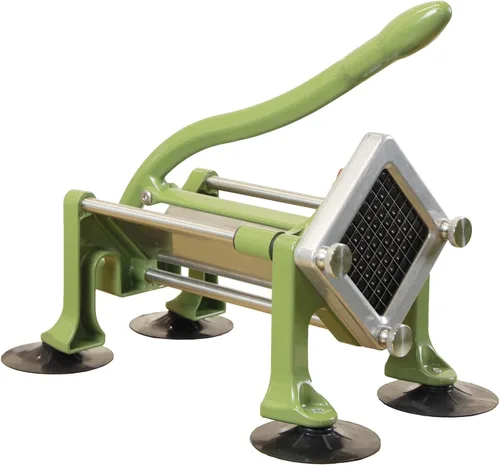 Miniatura 9 de Cortador comercial de papas fritas de acero inoxidable. Cortador de patatas fritas para papas fritas con hoja de 3/8 pulgadas, cortadora comercial