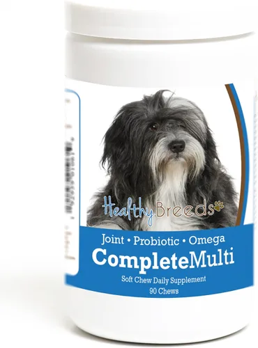 Miniatura 266 de Healthy Breeds Pug todo en uno multivitamínico suave masticable 60