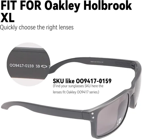 Miniatura 2 de Lentes de repuesto para gafas de sol Oakley Holbrook XL (Serie OO9417)