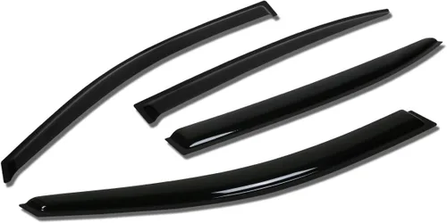 Miniatura 14 de DNA Motoring WVS-T2-0156 - Juego de 4 protectores de lluvia para ventana 04-08 Pacifica CS V6, tinte de humo, deflector de sol, viento y lluvia