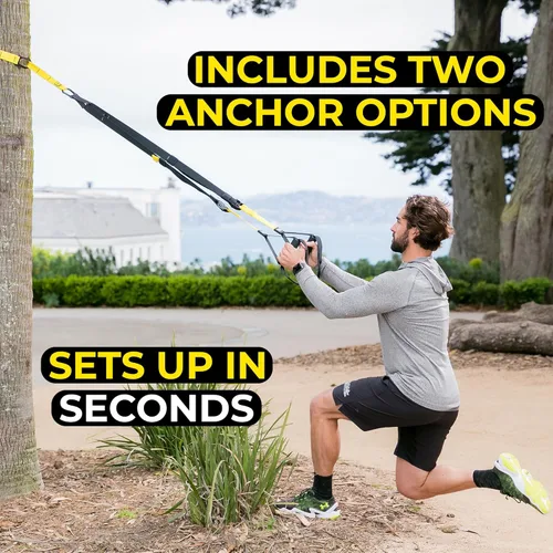 Miniatura 6 de TRX Entrenador de suspensión todo en uno + TRX Training Membresía bajo demanda de 6 meses