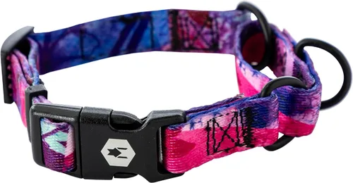 Miniatura 33 de Wolfgang - Collar de perro Martingala resistente con hebilla de nailon de liberación rápida para caminar y entrenar, estampado NewMoon, mediano